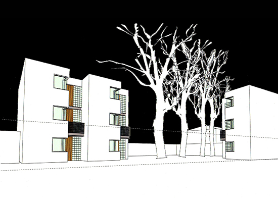 Residential Development, Stepney Green, London E1 / Copyright 11.04 Architects